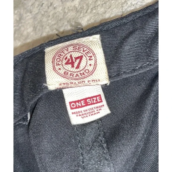 Boston Celtics Hardwood Classic Hat '47 brand Snapback Black Green One Size Mens - Picture 4 of 6